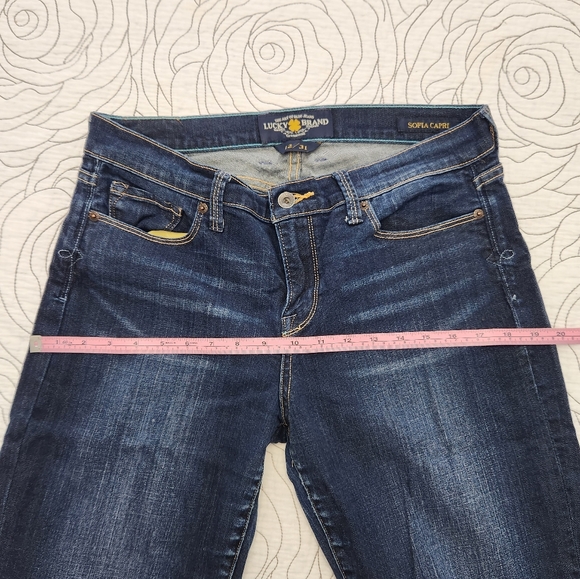 [12/31W] Lucky Brand Jeans Sofia Capri - Picture 11 of 12